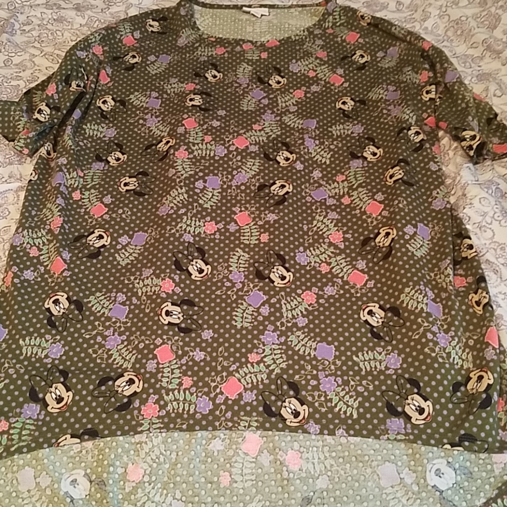 Disney Lularoe Irma fits 1 or 2 sizes big